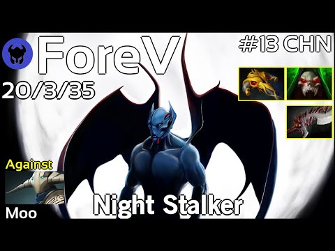 ForeV [J.Storm] plays Night Stalker!!! Dota 2 7.21