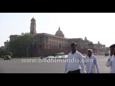 Rashtrapati Bhavan, Delhi | One of the world's largest residential head-of-state houses