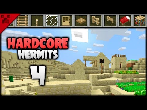 Mesas, Villages, Temples & Loot! | Minecraft Hardcore Hermits S2 | Episode 4