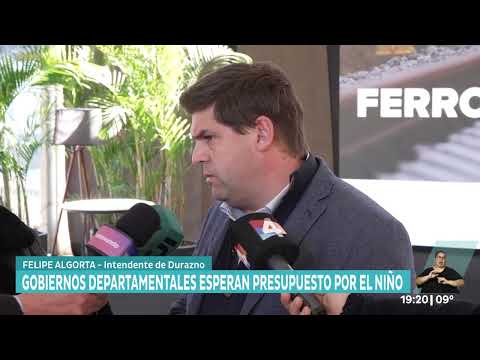 El intendente de Durazno aseguró que se trabaja en la prevención del impacto de El Niño