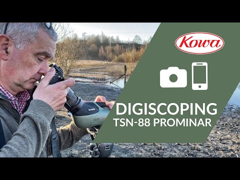 Digiscoping solutions for Kowa TSN-88 PROMINAR