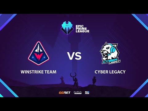 Winstrike Team vs Cyber Legacy, Epic League Prime, bo3, game 3 [Adekvat & Mortalles]
