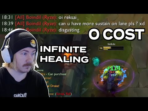Rek'Sai Top Has Infinite Healing And I Wish I Was Kidding..