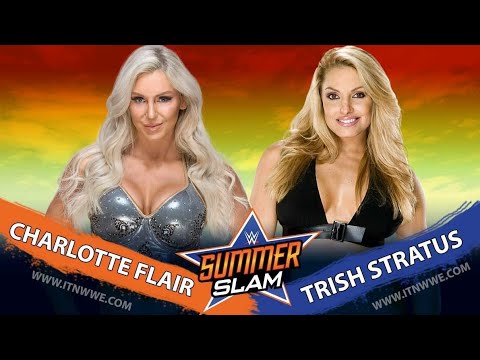 CHARLOTTE FLAIR VS TRISH STRATUS SUMMERSLAM 2019 FULL MATCH WWE 2K19