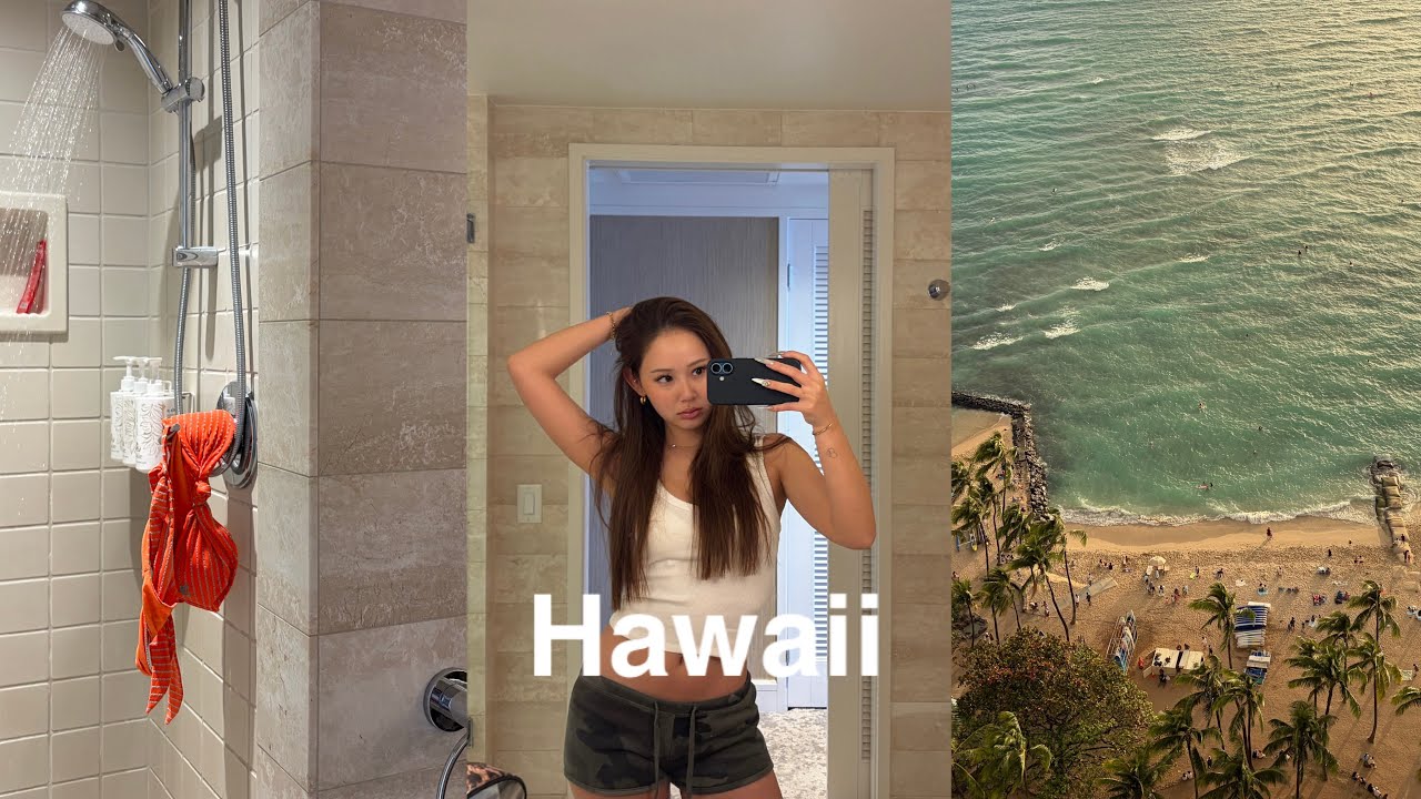 Hawaii vlog | shopping, beach, food 