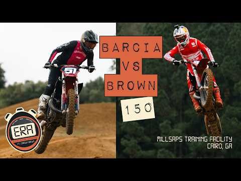 150cc Battle Between Carson Brown and Justin Barcia
