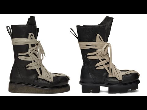 Rick Owens SS20 Tecuatl Boots