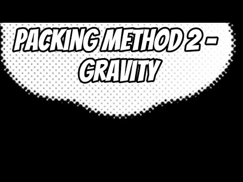 Packing your pipe easily - 2. Gravity