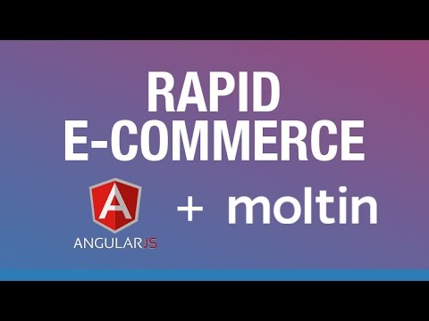 Rapid E Commerce with Angular and Moltin Easy Fast E Commerce Development