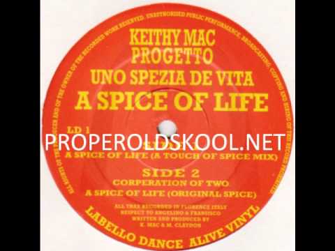 KEITH MAC PROJECT  SPICE OF LIFE