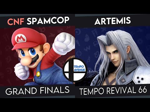 Tempo Revival 66 - Artemis (Sephiroth) Vs. SpamCop (Mario) - Grand Finals - Smash Ultimate