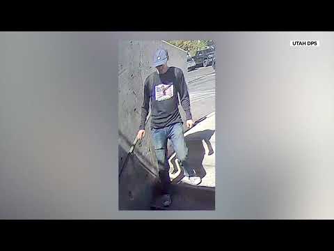 VIDEO | Footage of Charlie Kirk shooting suspect fleeing scene released as manhunt continues