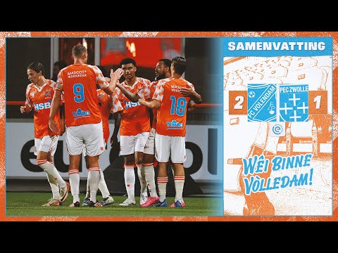 😍 The first points of the season! | FC Volendam vs. PEC Zwolle: 2-1 (2025-2026) recap