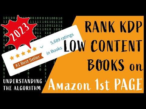 , title : 'How To Rank KDP Low Content Books on Amazon 1st Page in 2022 - Algorithm & Keyword Research Strategy'