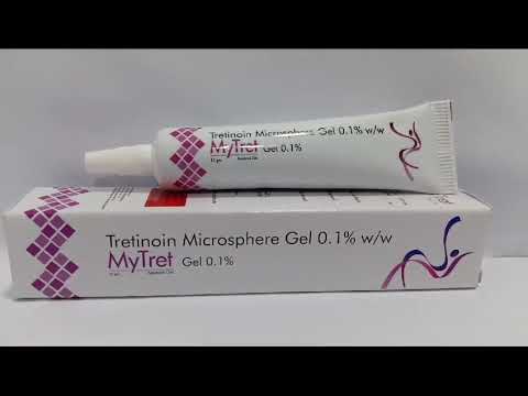 Tretinoin Microsphere Gel Mytret, Packaging Type: Box, Packaging Size: 15 Gm