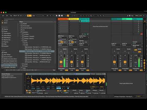 Ableton Live 10 TimeStretch and Chop Samples
