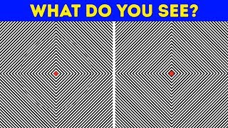 15 TRICKY OPTICAL ILLUSIONS