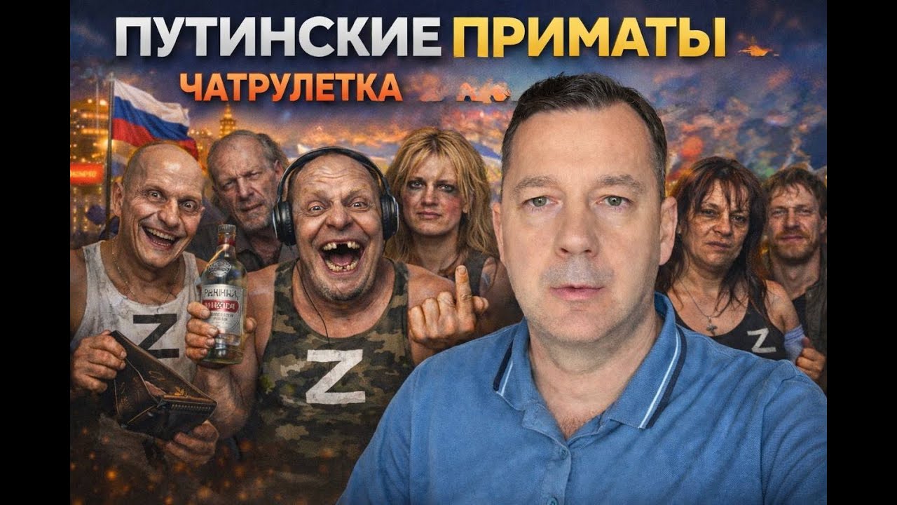 ПУТИNSКИЕ ПРИМАТЫ . ЧАТРУЛЕТКА