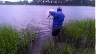 preview picture of video 'pescando camaron en nc'