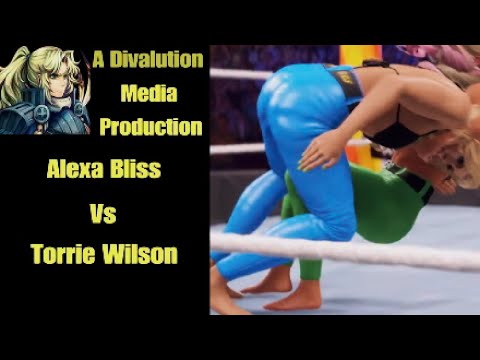 WWE 2K22 Alexa Bliss Vs Torrie Wilson - Bra & Pants Match