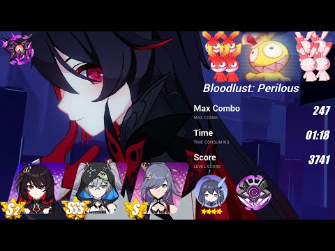 HI3: Nirvana Abyss 421D Homu (Bloodthirsty) [741 pts] Nyx(S2) HB AE