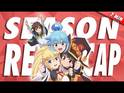 COMPLETE Konosuba Season 2 + Movie Recap in 7 MINUTES