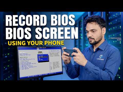 How to Record Your PC BIOS Screen Using a Phone