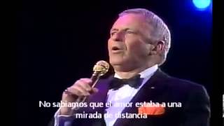 FRANK SINATRA "Strangers in the night" (Live, 85) SUBTITULADA AL ESPAÑOL