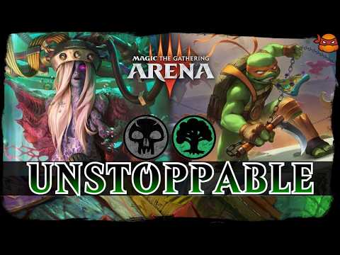 JENOVA-MUTANTE ZERSTÖRT | MTG Arena Golgari Stompy Kontert Mutagen TMNT Standard-Deck
