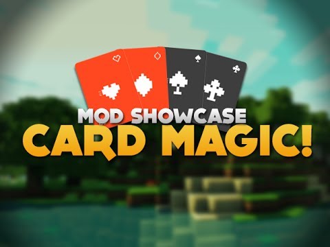 CARD MAGIC: I'M A MAGICIAN! - Mod Showcase [Minecraft]