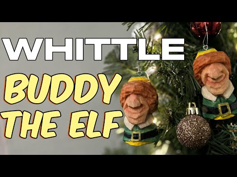Whittle Buddy The Elf - Fun & Easy Beginner Whittling Tutorial, Step By Step!