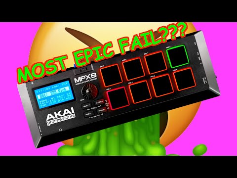 AKAI MPX8 Mobilusis SD grotuvas, Juodas video