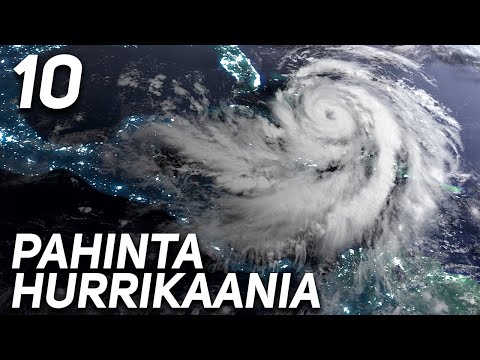 10 PAHINTA HURRIKAANIA 2000-LUVULLA