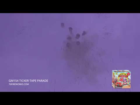 GM154 Ticker Tape Parade - 48 Shot Confetti Fireworks