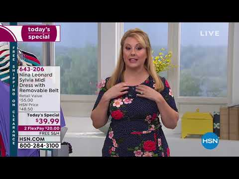 HSN | Nina Leonard Fashions 03.28.2019 - 11 PM