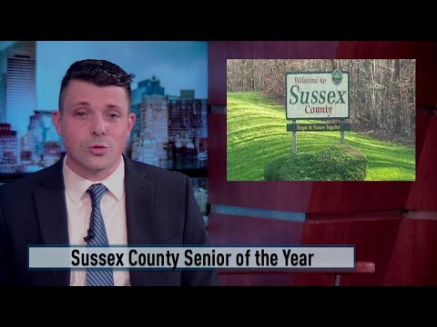 NJ Sussex County Senior Of the Year