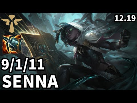 Senna Support vs Amumu - Ranked Challenger - Patch KR 12.19