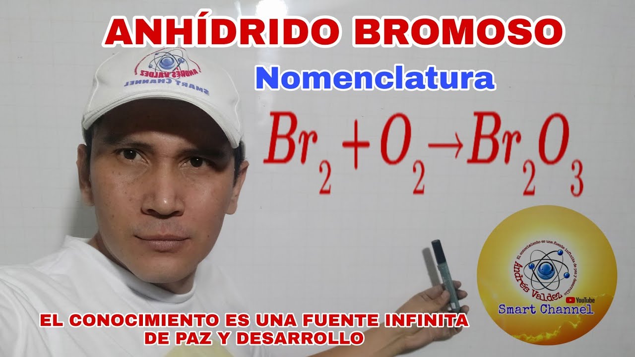 TRIÓXIDO DE DIBROMO ÓXIDO DE BROMO (III) ANHÍDRIDO BROMOSO NOMENCLATURA