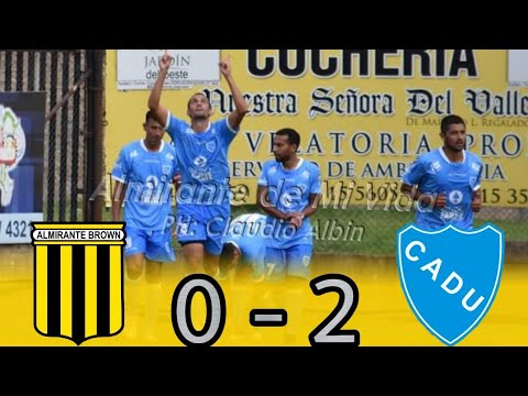 B Metro : ALMIRANTE BROWN 0 - 2 DEFENSORES UNIDOS (Los Goles)