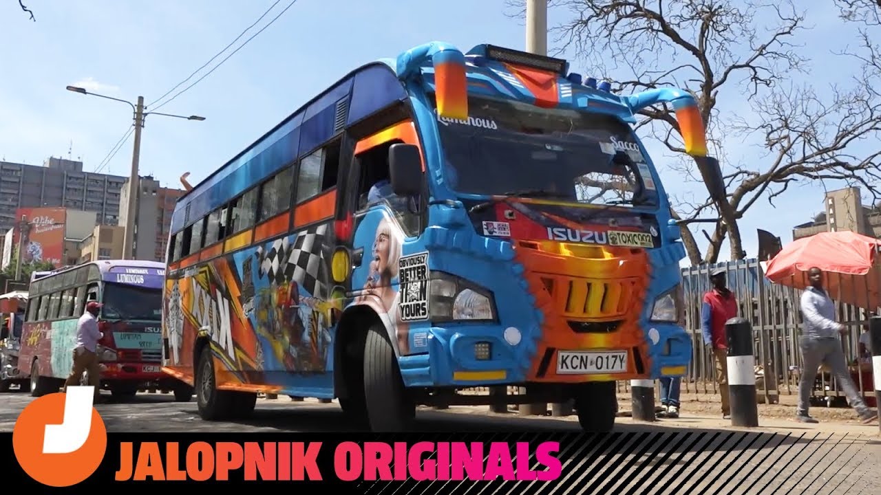 Why The Loudest And Coolest Buses In The World Are In Nairobi