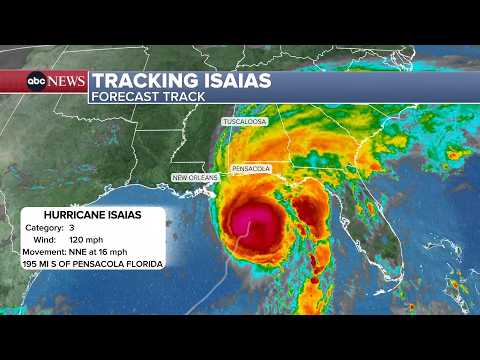 Tracking Hurricane Isaias