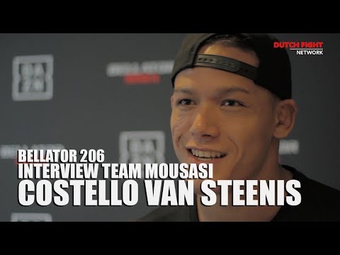 Bellator 206: Interview Team Mousasi - Costello van Steenis