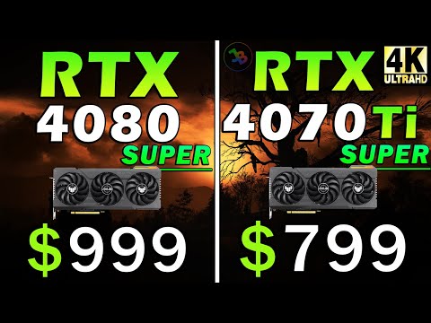RTX 4080 Super vs RTX 4070 Ti Super | REAL Test in 10 Games | 4K | Rasterization, RT, DLSS, FSR3