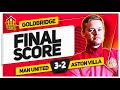 RASMUS! RASMUS! RASMUS! MANCHESTER UNITED 3-0 ASTON VILLA! GOLDBRIDGE Reaction