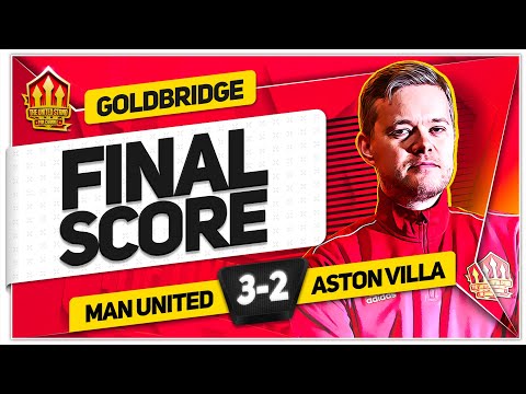 RASMUS! RASMUS! RASMUS! MANCHESTER UNITED 3-0 ASTON VILLA! GOLDBRIDGE Reaction