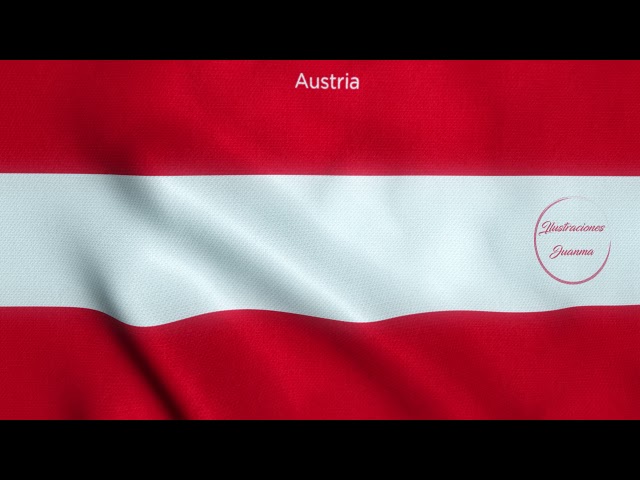 Vídeo relacionado con Insignia de bandera de Austria, Austria, Austria, Europa, escudo de armas de metal esmaltado, Metal