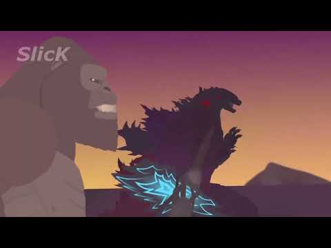 cre: Slick Godzilla , Kong And Mechagodzilla Vs Destroyah