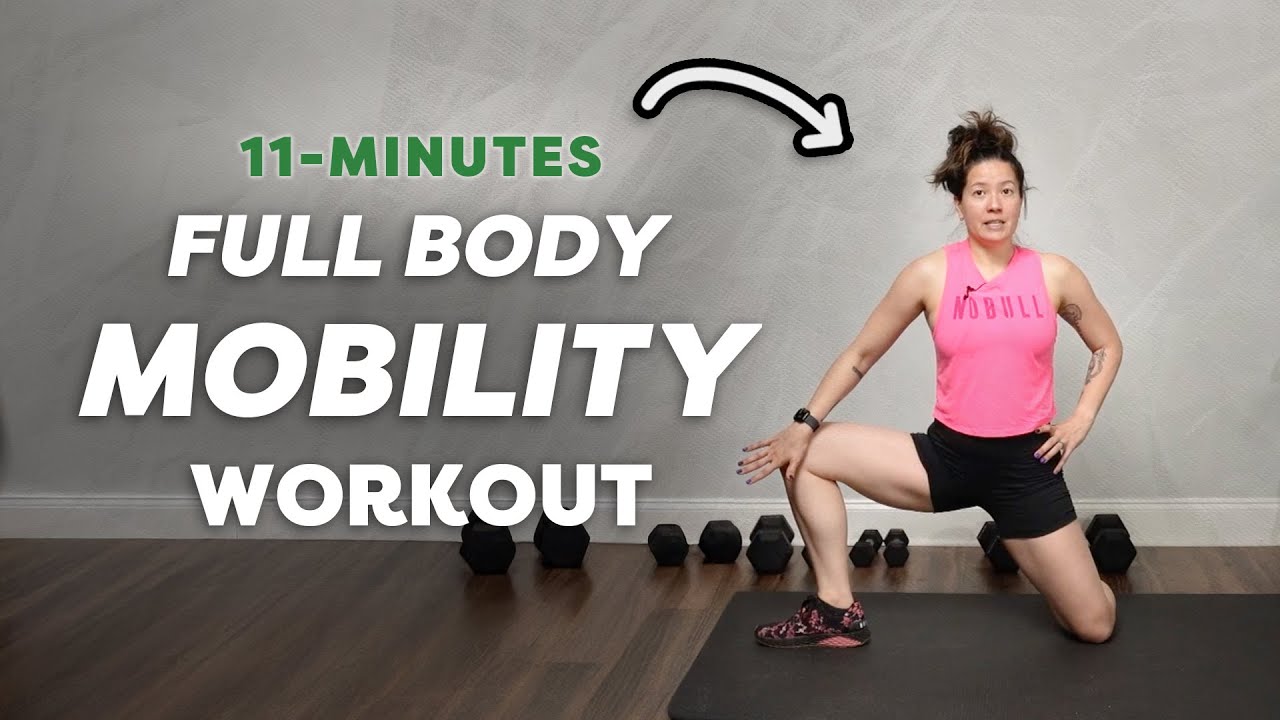 11-Min Full Body Mobility Workout: Thoracic and Hip Flexibility Exercises