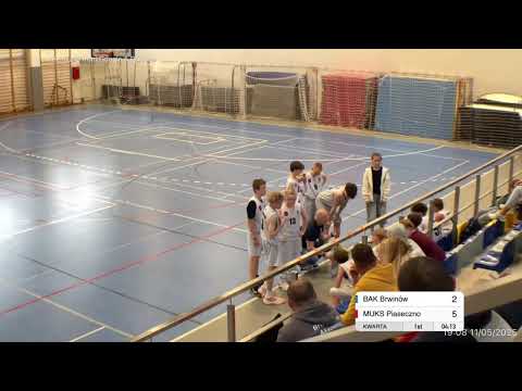 Rewanżowy mecz o 13 miejsce z  MUKS Piaseczno