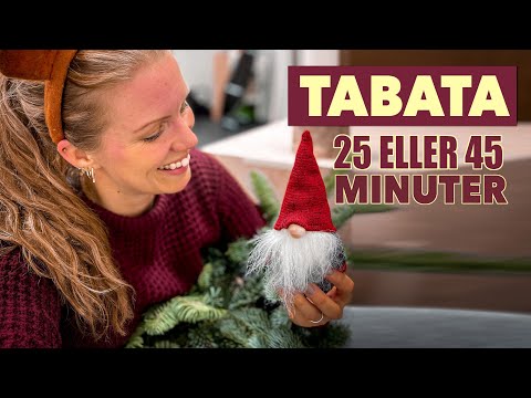 TABATA 25/45 MINUTER för hela kroppen